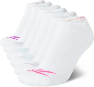 Reebok Women's Athletic Socks - Performance Cushioned Low Cut Socks (6 Pack)
