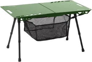 Retractable Folding CampingTable,Small Folding Table Portable Outdoor Aluminum Beach Table Adjustable Height Camp Table for Picnic Beach Camp,Fishing,Hiking Tours,BBQ,B