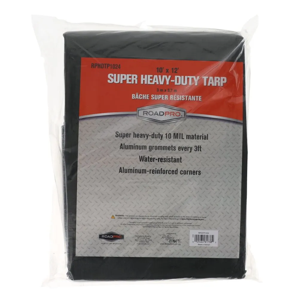RoadPro Heavy-Duty Tarp RPHDTP102 - DAS COMPANIES