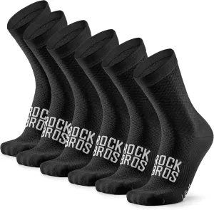 ROCKBROS Cycling Socks for Men Women Breathable Wicking Bike Socks, Compression Fit, Tall Crew, Road to Sky Series