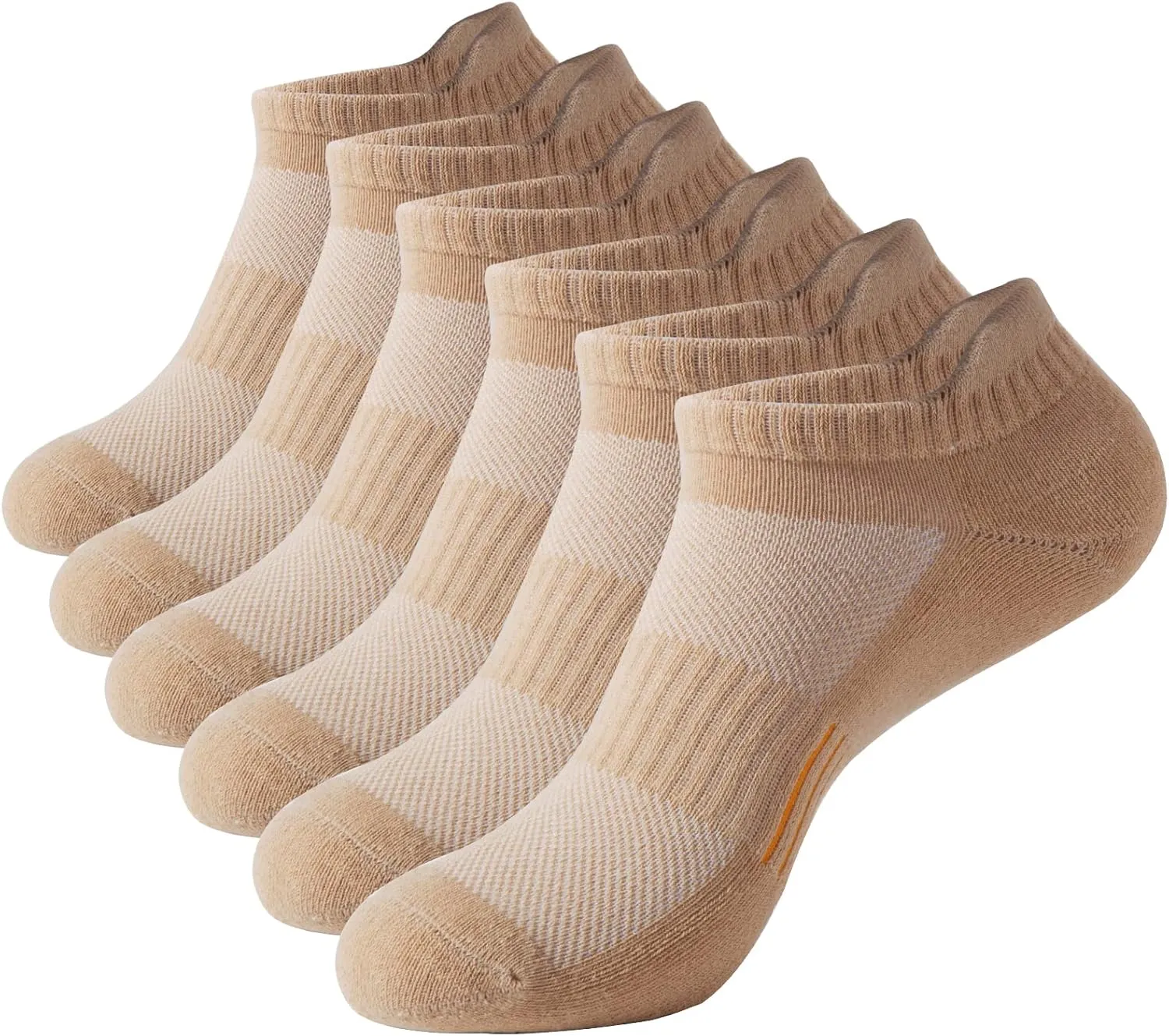 Running Ankle Socks for Women Athletic Cotton Cushioned 5-6 Pairs Workout No Show Socks Women