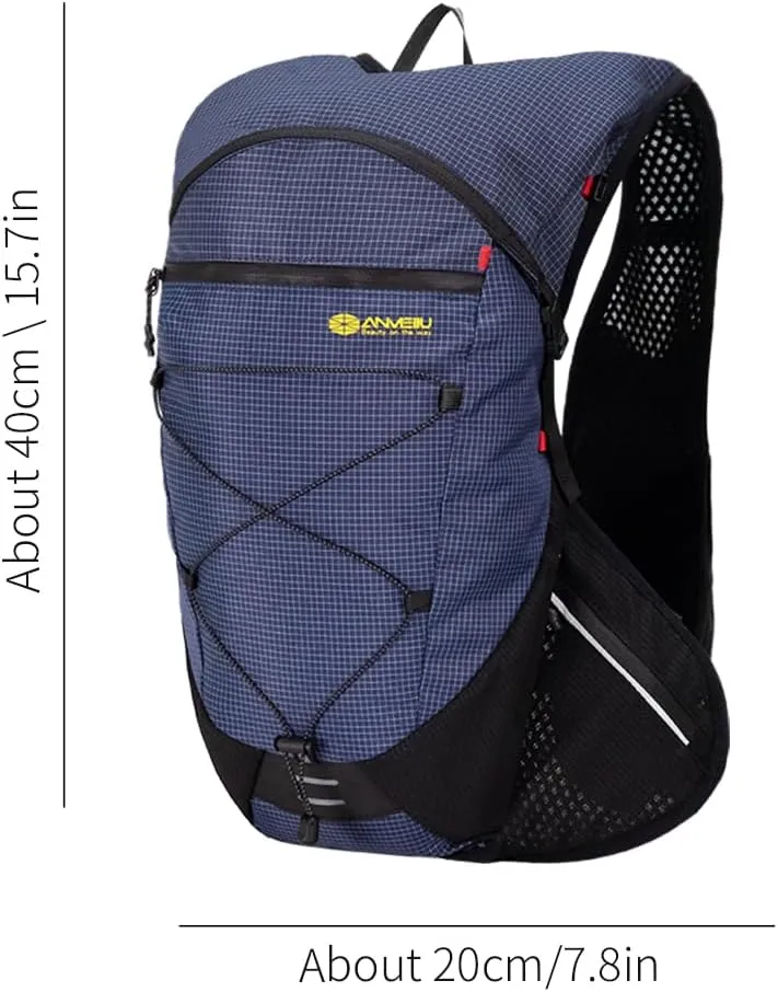 Running Backpack, Cycling Bag, Off-Road Running Backpack, 10L Marathon Running Vest Bag, Hiking Backpack