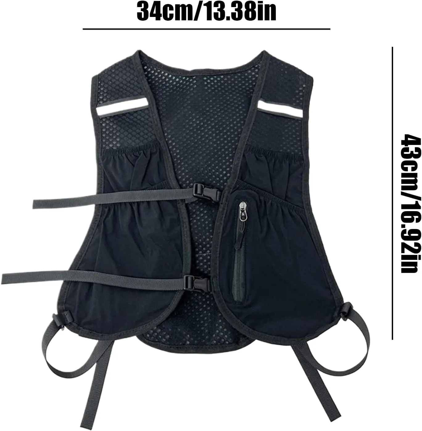 Running Hydration Vest - Bladder Daypack for Cycling - Breathable Hydration Vest for Running Mountaineering Biking Fitness Outdoor Activities Sports Travel Camping Hunting