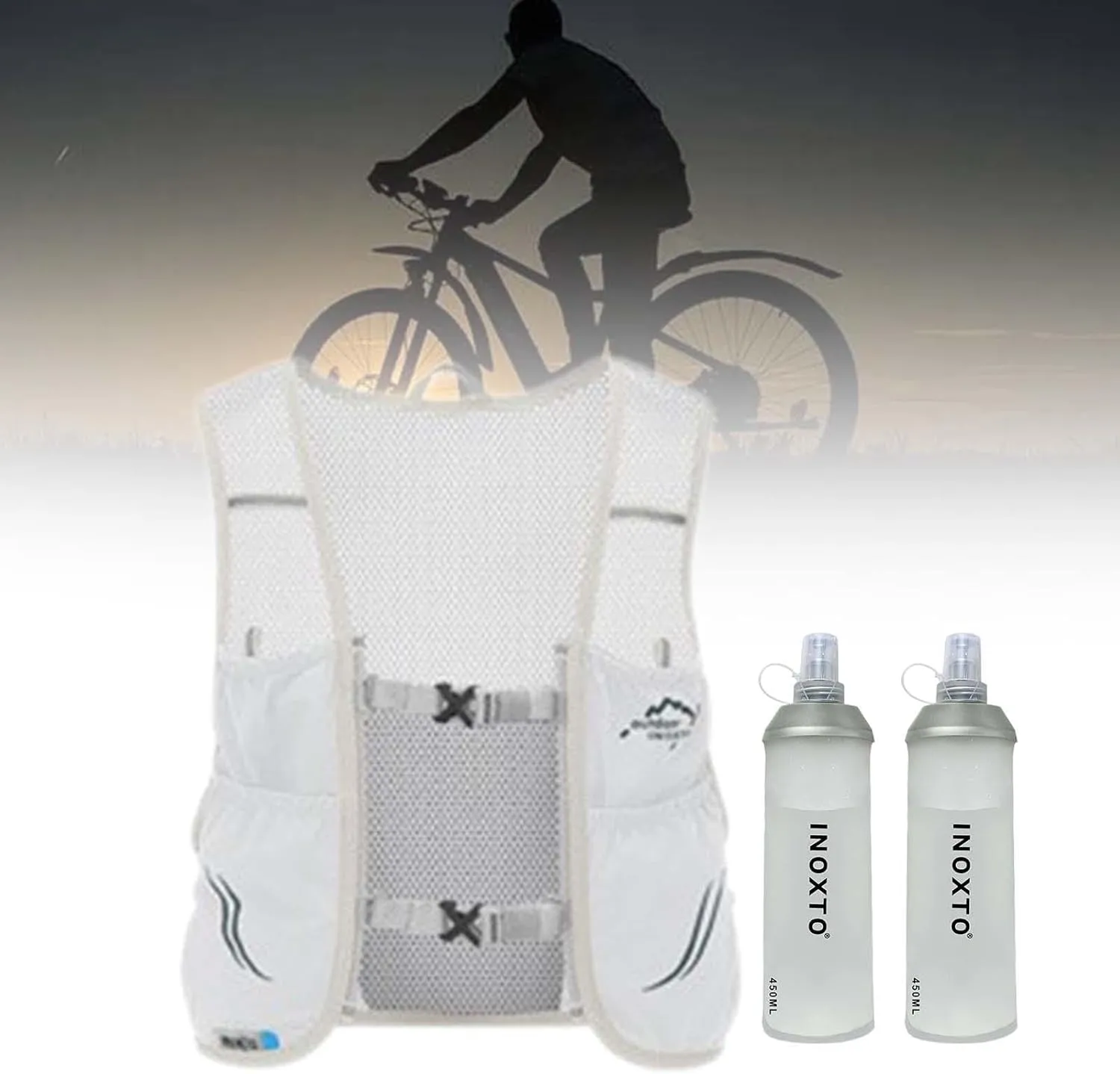 Running Vest for Men and Women, Ideal for Jogging and Cycling