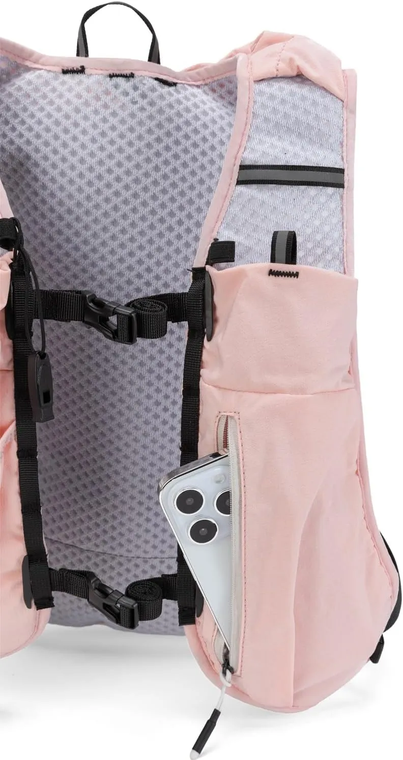 Running Vest for Women and Men Lightweight Hydration Backpack Pack with 1.5L Water Bladder Bag Running Gear Accessories for Hiking Trail Cycling Marathon