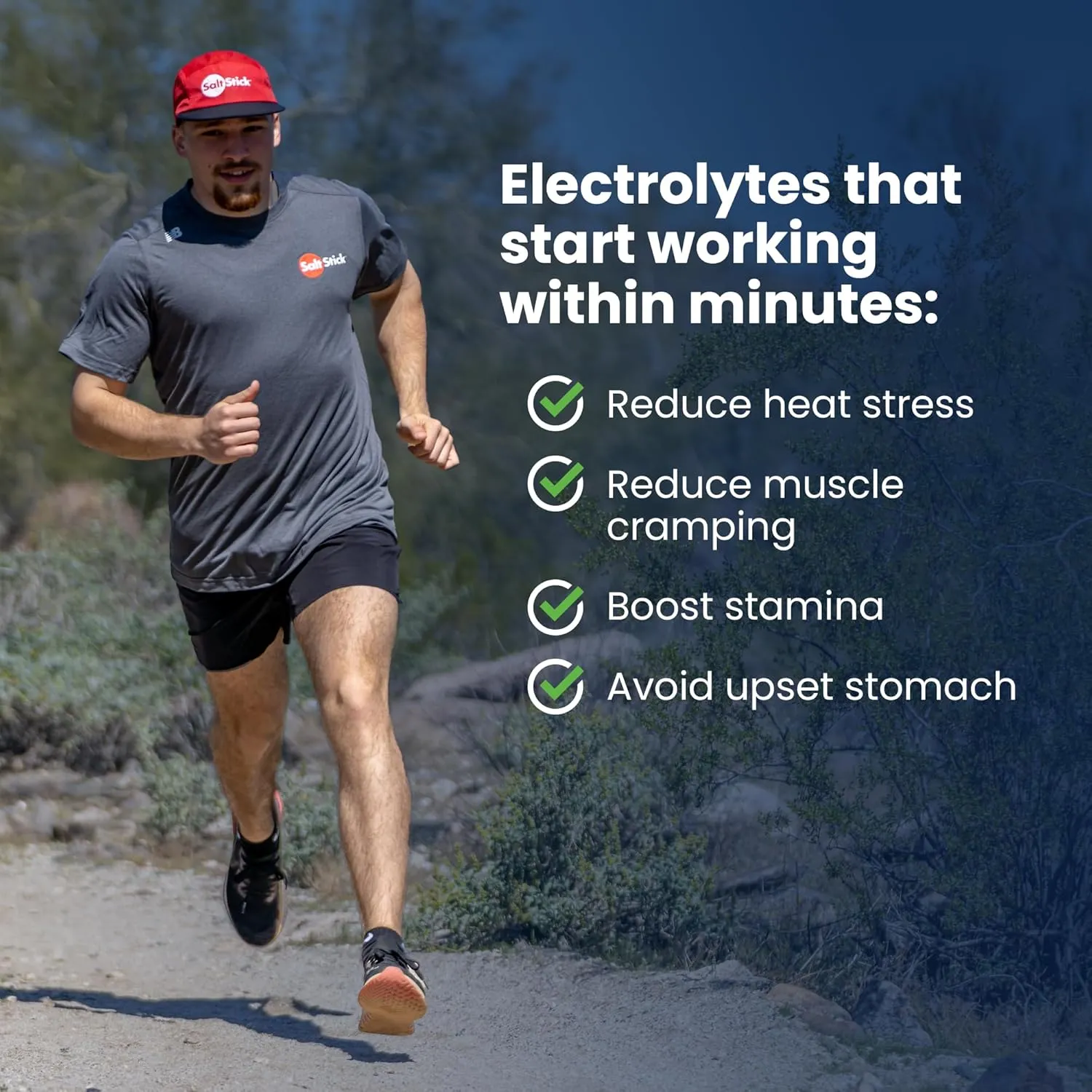 SaltStick Electrolyte FastChews - 60 Count Mixed Berry Flavor - Chewable Electrolyte Tablets for Hydration, Salt Tabs, Dehydration Relief