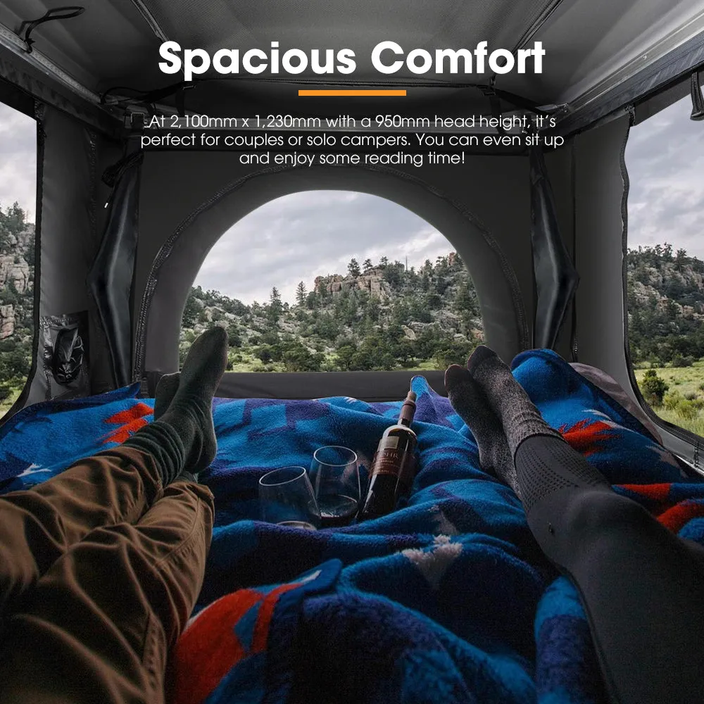 San Hima Jervis Loft Rooftop Tent Pop Up Hardshell With Ladder Waterproof 4x4
