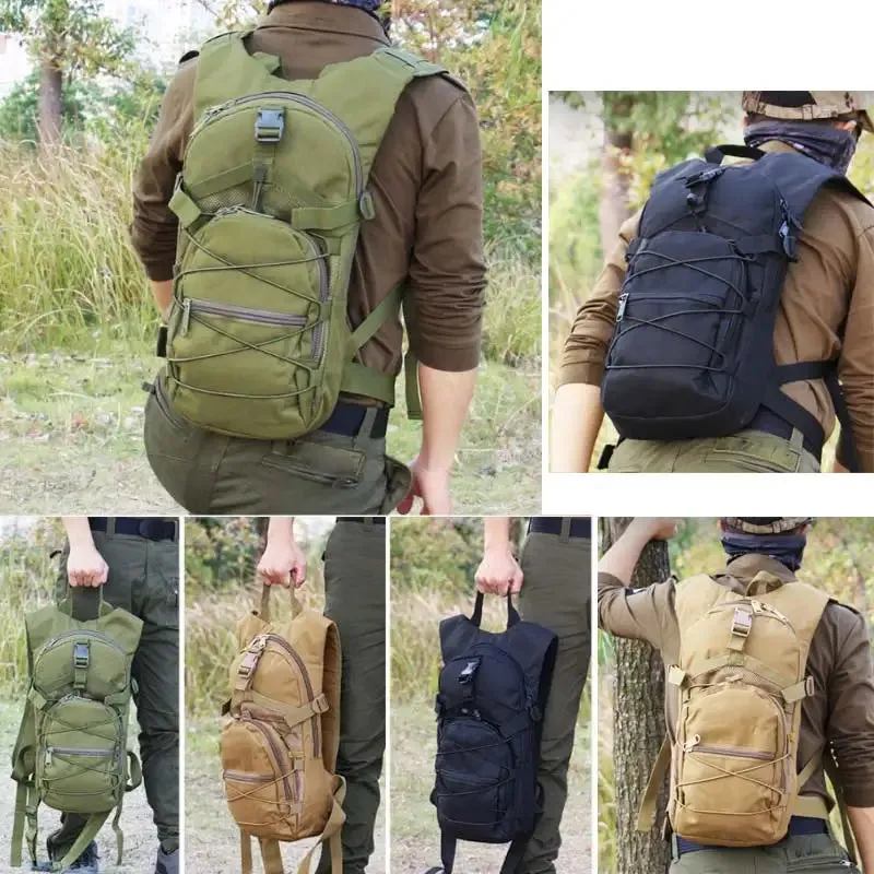 SCIONE 15L MOLLE Tactical Cycling Backpack – Lightweight Hydration Pack for Outdoor Sports