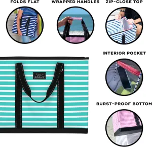 SCOUT 4 Boys Extra Large Tote Bag for Women - Utility Tote with Zipper Closure and Handles - Beach Bag, Storage, Travel Bag