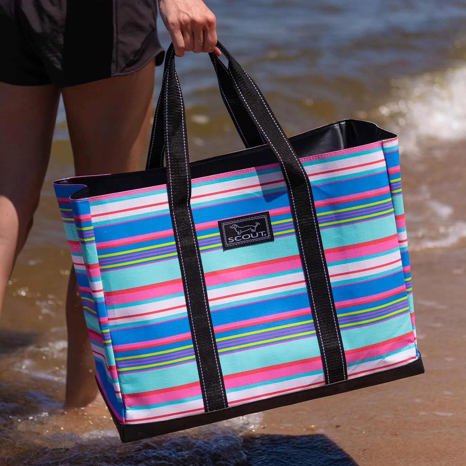 SCOUT Original Deano - Large Utility Tote - Open Top Beach, Pool, Work, Shopping Bag