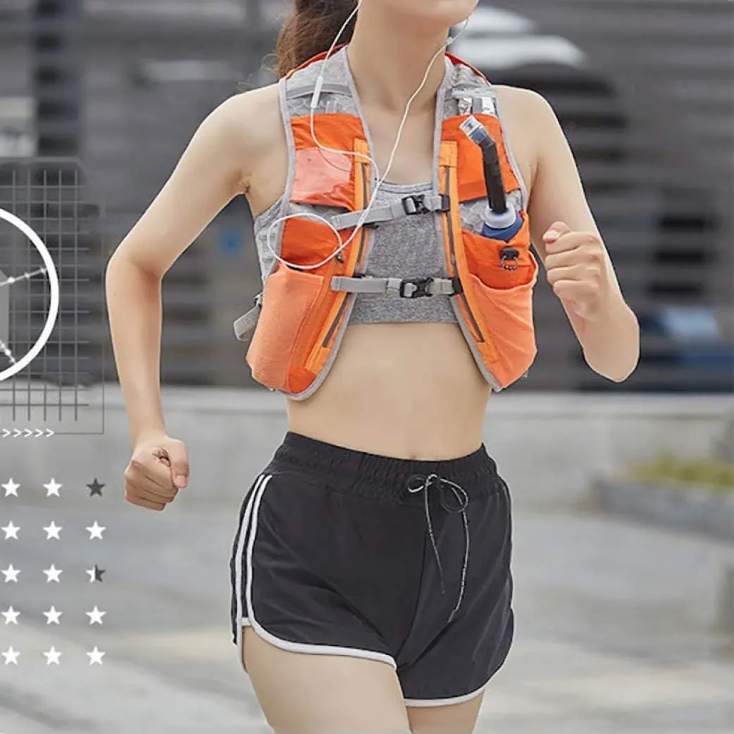 SENERY Running Vest Ultralight Breathable Quick-Dry Phone Bag Hydration Backpack Camping Hiking Soft Flask