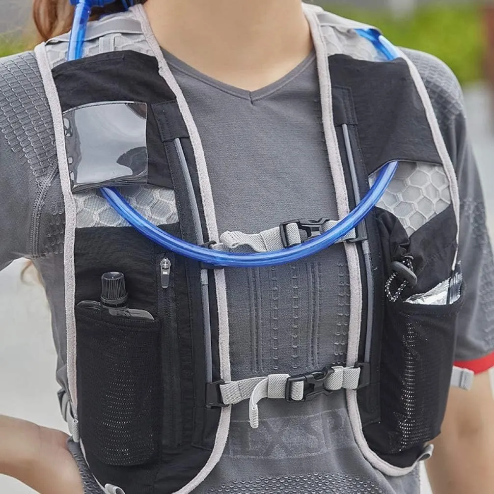SENERY Running Vest Ultralight Breathable Quick-Dry Phone Bag Hydration Backpack Camping Hiking Soft Flask