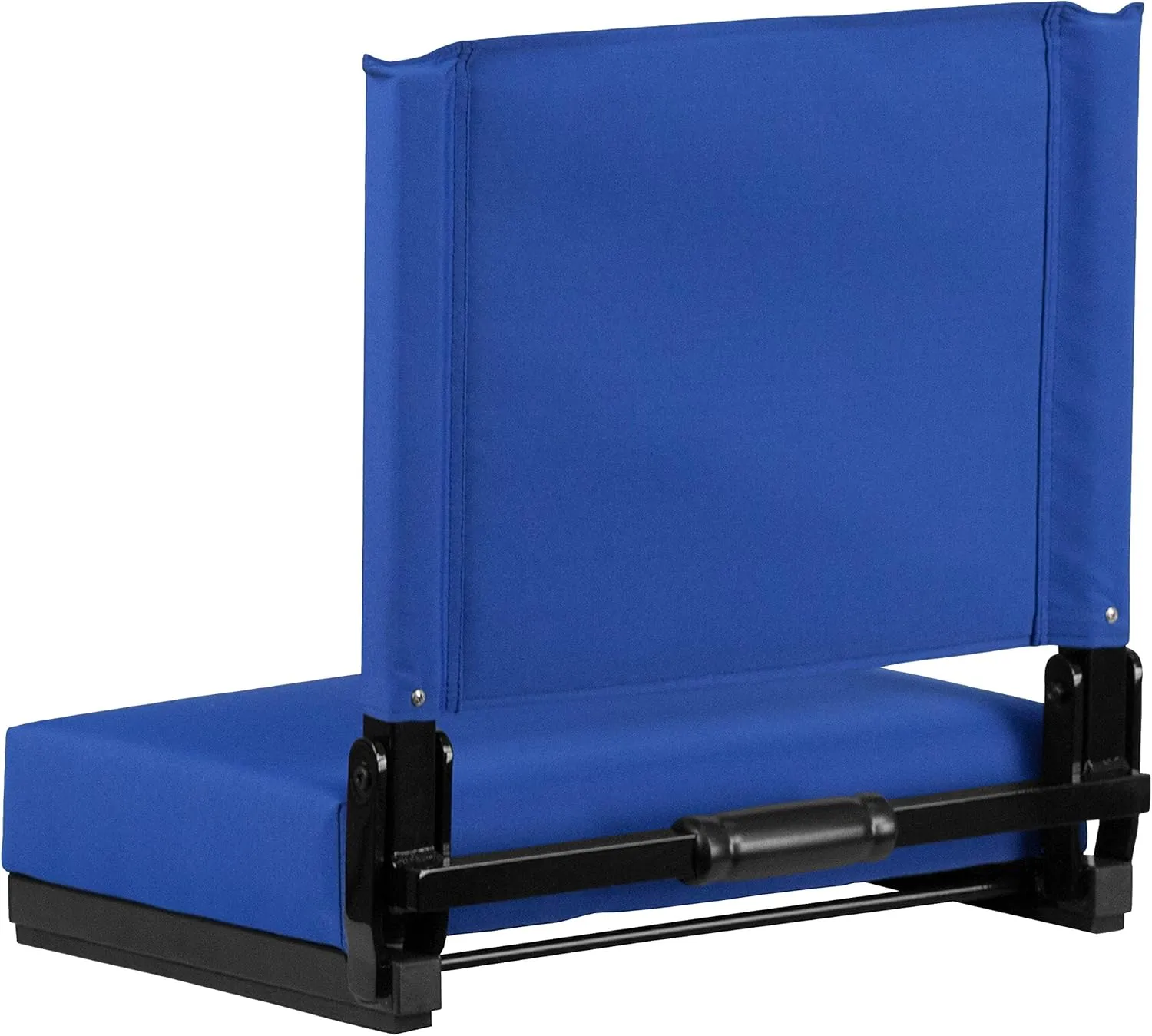 Set of 2 500 lb. Rated Lightweight Stadium Chair with Ultra-Padded Seat