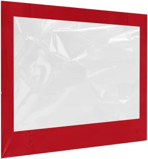 Shade Cloth Camping Tent Outdoor Travel Camping Canopy Sun Shade with Transparent Window Design Easy Setup Uv-Resistant Waterproof Tent Cloth Red