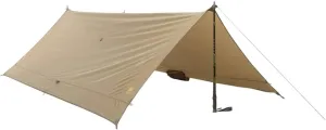 Slumberjack Satellite Tarp & Shelter, Khaki - 10'x8.5' - Compact, Lightweight, Waterproof, Multi-Pitch Camping Tarp