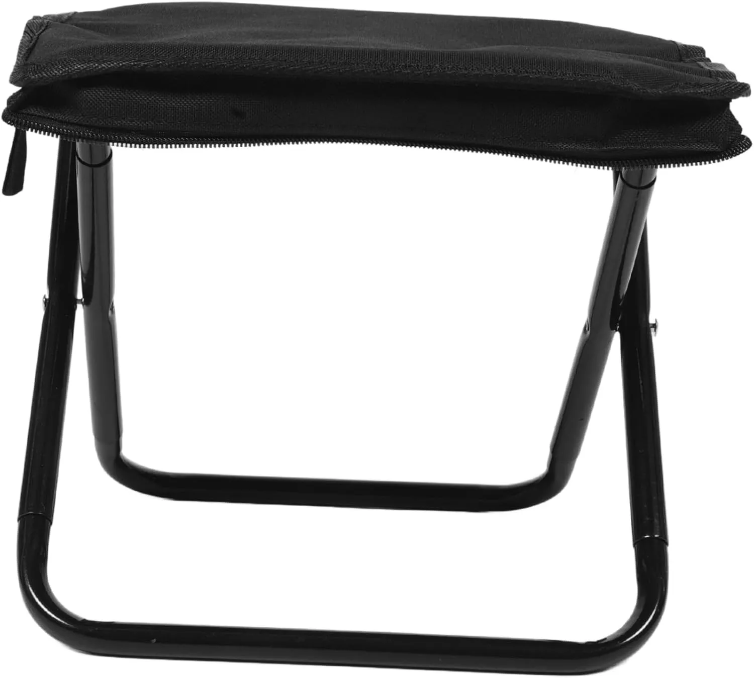 Small Folding Stool Camping Footstool Zipper Bag Outdoor Fully Foldable Portable Stool