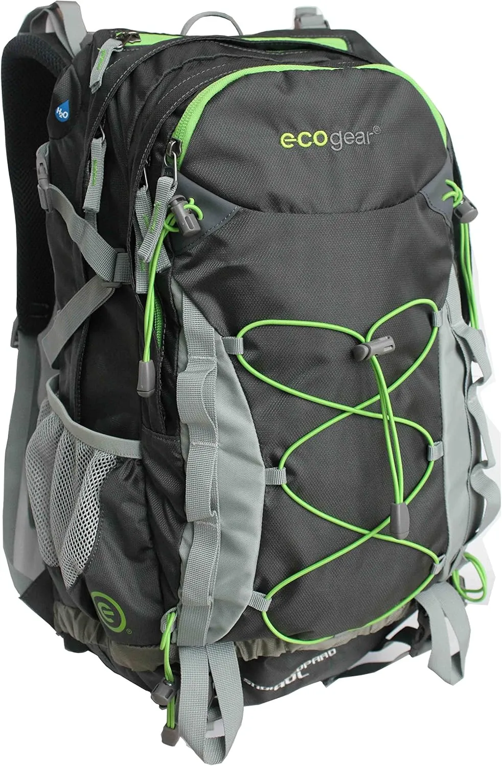 Snow Leopard 40 Liters Hiking Backpack, Charcoal