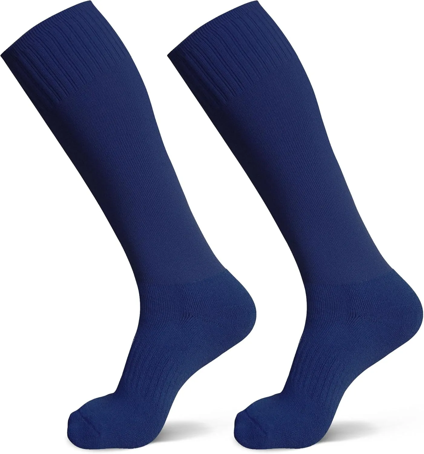 Soccer Softball Baseball Football Socks for Youth Kids Boys and Girls Ages 4 to 16 Knee High Sport Athletic Socks