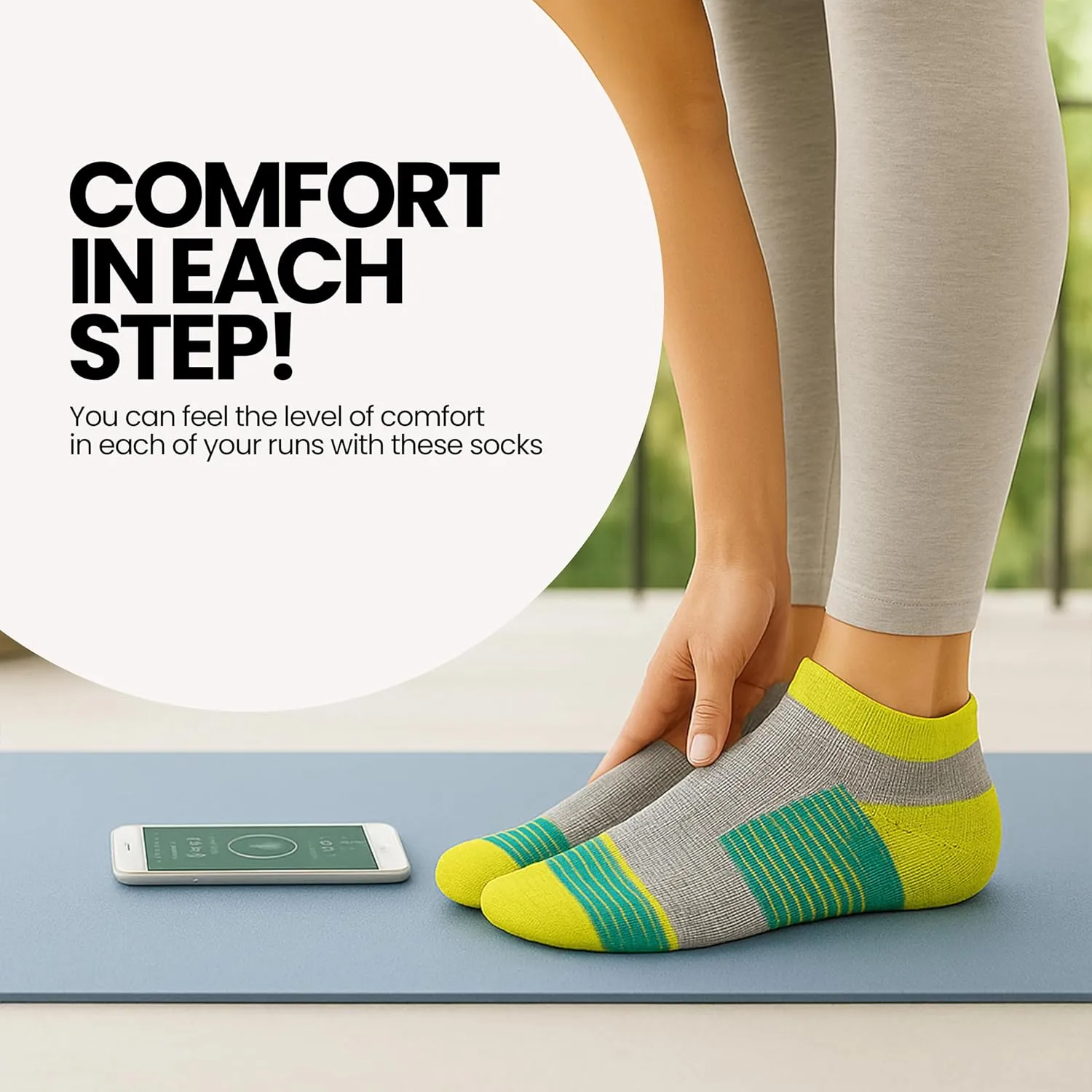 Socks for Men, Women & Kids – Crew, Ankle & No Show Styles – Soft Cotton, Cushioned, Multi-Pack Daily Wear Socks