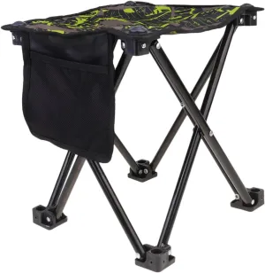 Sosoport Stainless Steel Fishing Stool Lightweight Comfortable and Compact Design