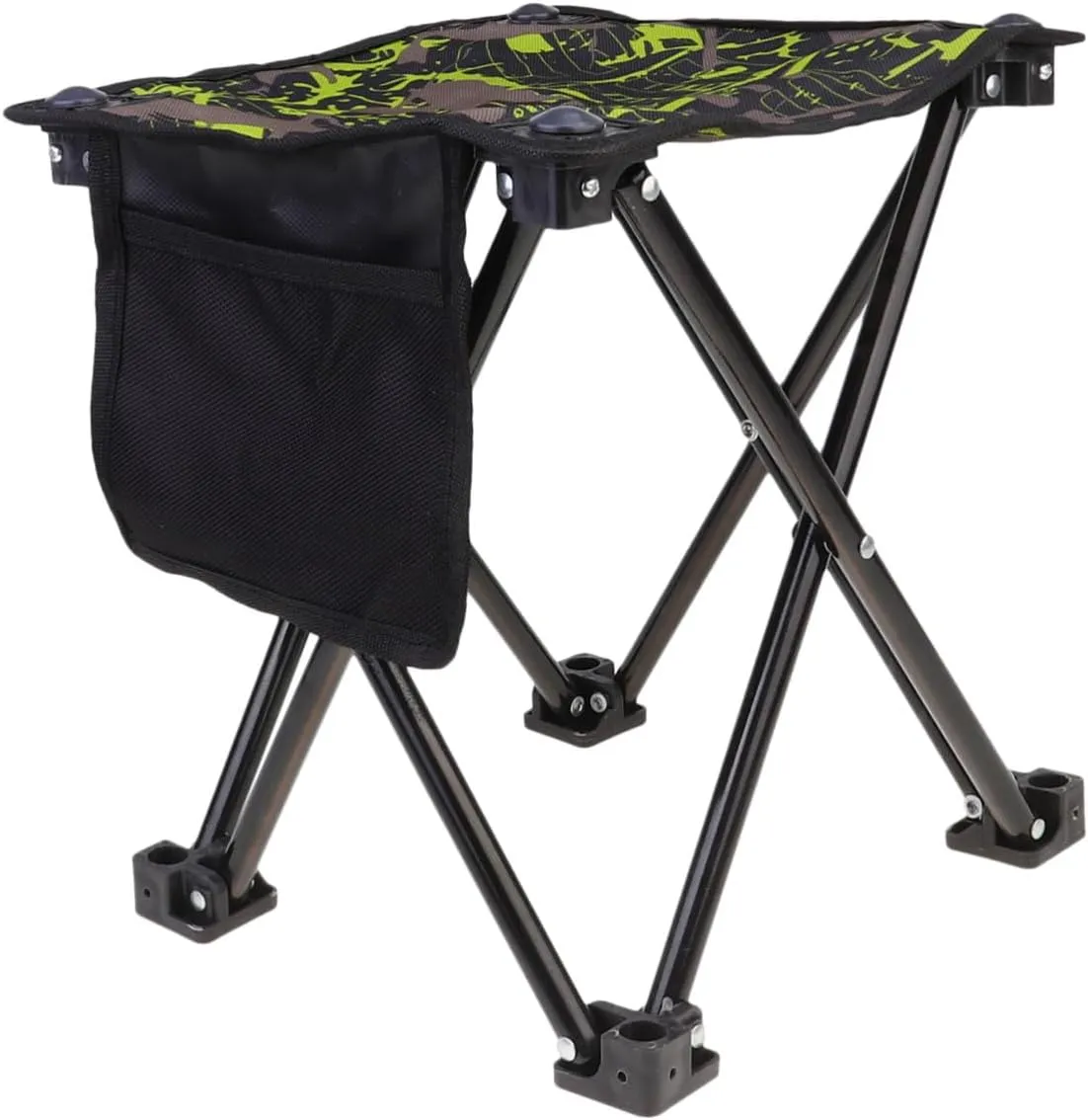 Sosoport Stainless Steel Fishing Stool Lightweight Comfortable and Compact Design