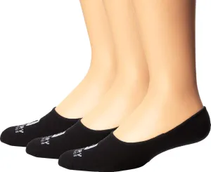 Sperry Men's Cushioned Canoe Solid Liner Socks-3 Pair Pack-Soft Combed Cotton Comfort