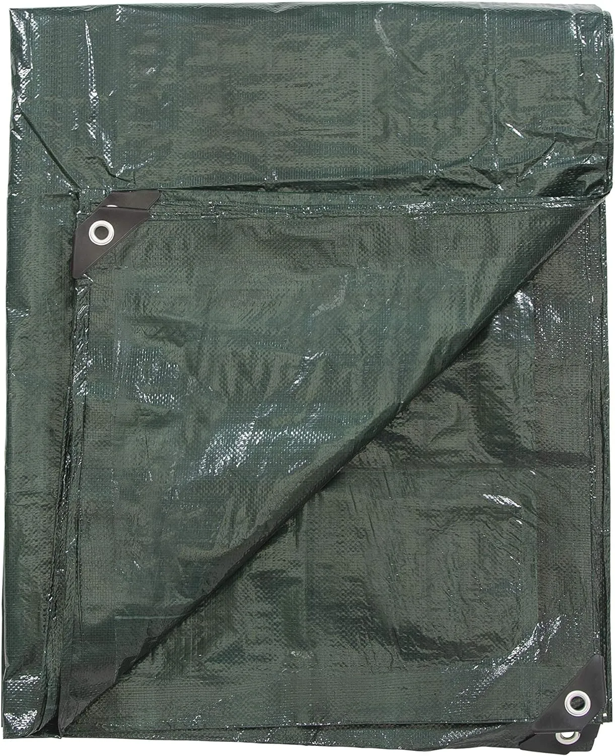 Stansport Medium-Duty Rip-Stop Tarp 12' x 14' - Forest Green (T-1214)