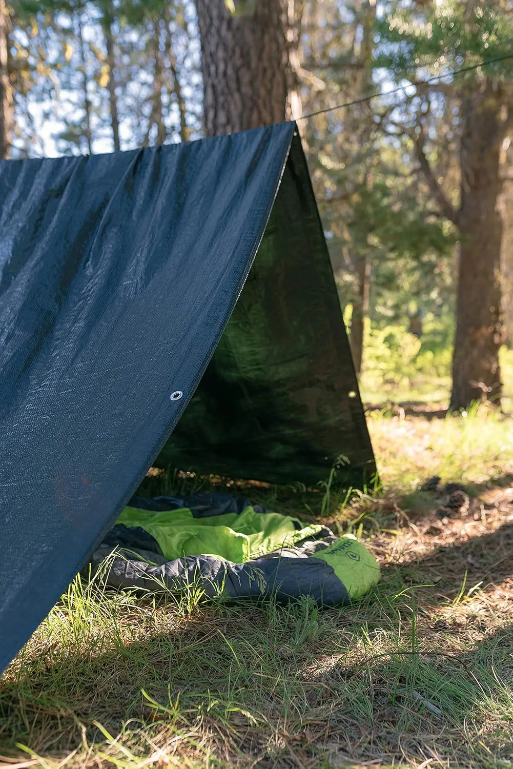 Stansport Medium-Duty Rip-Stop Tarp 12' x 14' - Forest Green (T-1214)