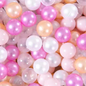 STARBOLO Star Ball Pit Balls - Pack of 100 200 500 1000 Macaron Balls BPA&Phthalate Free Non-Toxic Crush Proof Ocean Ball Soft Plastic Balls for 1-5 Years Kids Birthday Pool Tent Party.