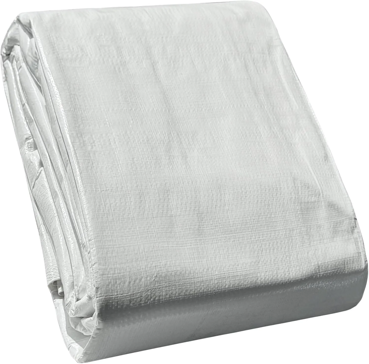 STARPYNG-10 Mil White 20x30 Feet Tarp-Heavy Duty Poly Tarpaulin-Waterproof Tarp, UV Resistant, Durable, Weather Resistant, Cover Car, Swimming Pool, Boat