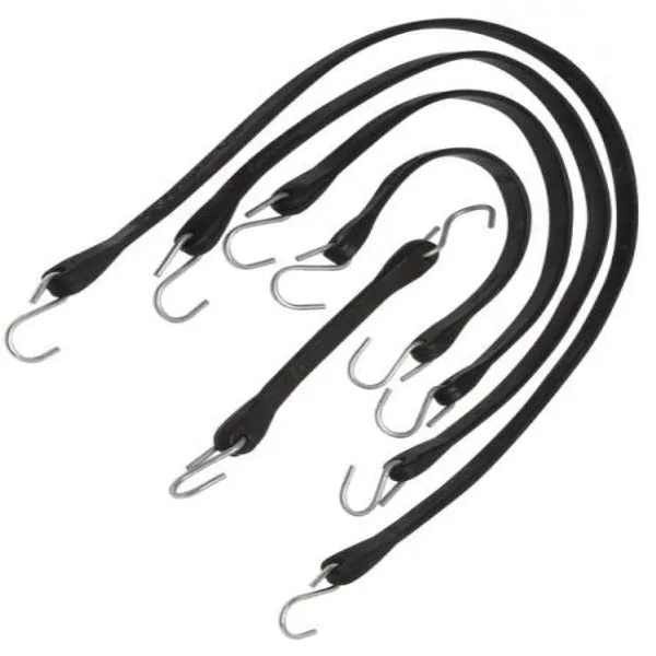 Straps: Heavy Duty Tarp Straps with Heavy Duty S Hook