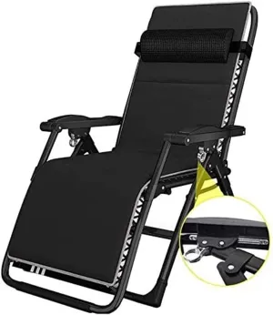 Sun Loungers Lounge Chairs Sun Lounger/Folding Comfort Sling Chair Recliner with Headrest Outdoor Camping Travel Beach Garden Fishing Chair Deck Chairs