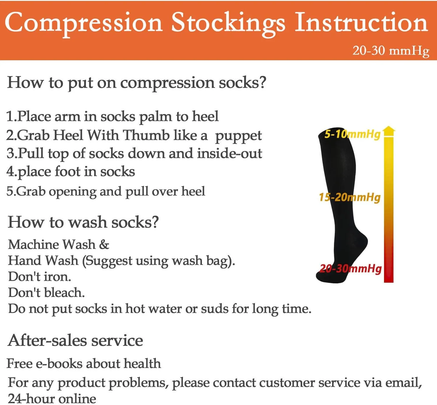 SunFeeling 6 Pairs Compression Socks for Women & Men Circulation - Best Support for Nurses,Running,Athletic,Sports
