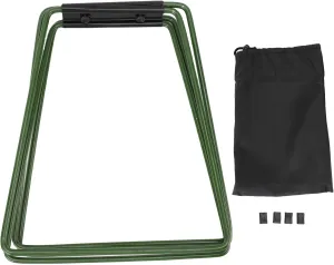 SUNGOOYUE Foldable Cooler Stand, Stainless Steel Camping Luggage Rack Fridge Ice Box Holder with Storage Bag for Outdoor Camping