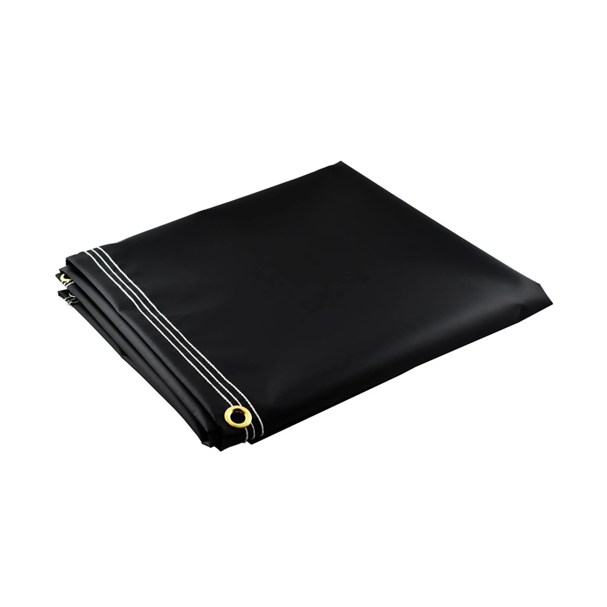 Super Heavy Duty Black Vinyl Tarps - 40 oz
