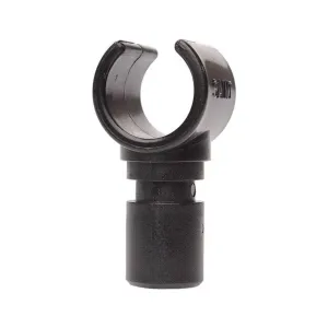 SUPEX SNAP CLIP FITS INTO 25MM TUBE SNAPS ONTO 25MM POLE 2 PACK