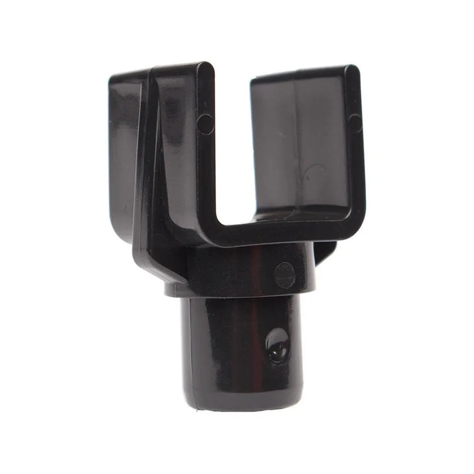 SUPEX SQUARE C CLIP SUPPORT CLIP FOR SQUARE RIDGE POLES 2 PACK