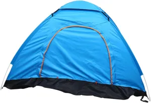 SUPVOX Beach Tent c Quick Open Outdoor Rainproof Shelter 1-2 Person Blue Sunproof Breathable Camping Beach