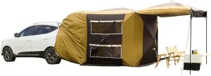 SUV Tailgate Tent Truck Bed Truck TentAutomatic Tent by The Side of The Car Portable Camper Trailer Tent for Mountaineering Wild Survival