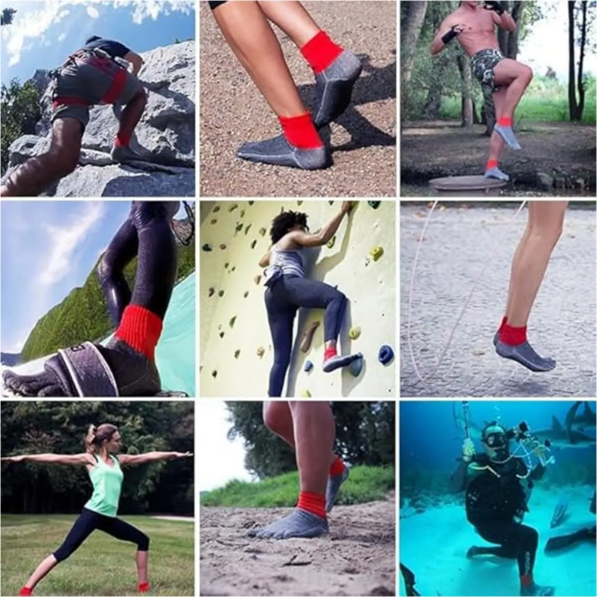 Sv 3.0 Hypersocks Barefoot Grounding Socks,SV Grounding Barefoot Socks Women Men, Konjoun Super Barefoot Socks