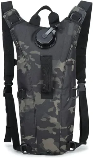 Tactical 3L Bladder Water Bag Camel Backpack for Hiking Outdoor Camping Military Portable Hydration Packs Hiking Pouch Water Bag