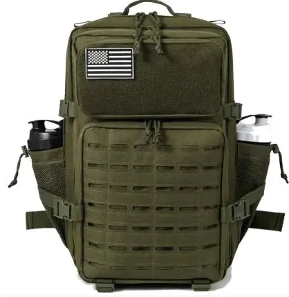 Tactical 55L Oxford with Rack Belt Bottle Cycling Hiking Camping Backpack 36 Hiking Military Cloth for Waterproof Extensive collection Gear to Outdoor On-demand delivery