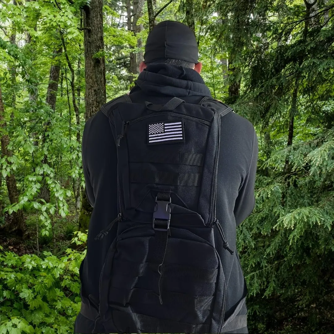Tactical Hydration Backpack with 3L TPU Water Military Backpack Men Women for Extended Outdoor Adventures Hiking, Cycling, Running Climbing, Hunting, Biking