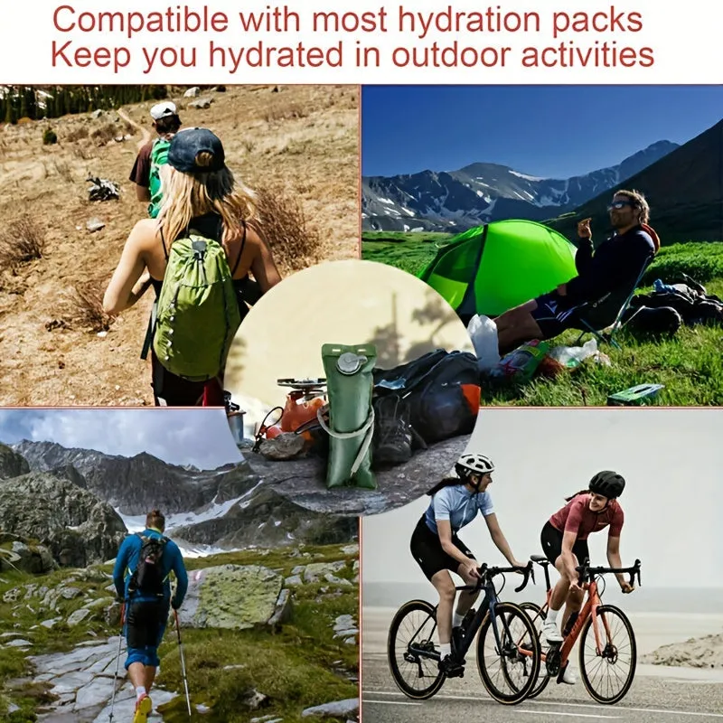 Tactical Hydration Pack Water Rucksack Backpack With 3L BPA Free Hydration Water Bladder