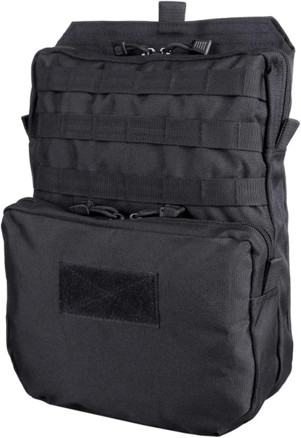 Tactical Molle Hydration Pack Mobility Hydration Carrier Military Hydration Pouch for Plate Carrier Molle Water Bladder Holder for Hiking,Biking,Climbing (Bladder not Included)