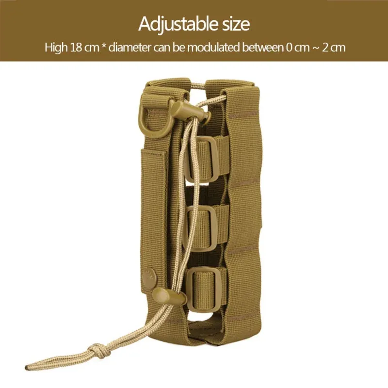 Tactical Molle Water Bottle Pouch for Outdoor Adventures