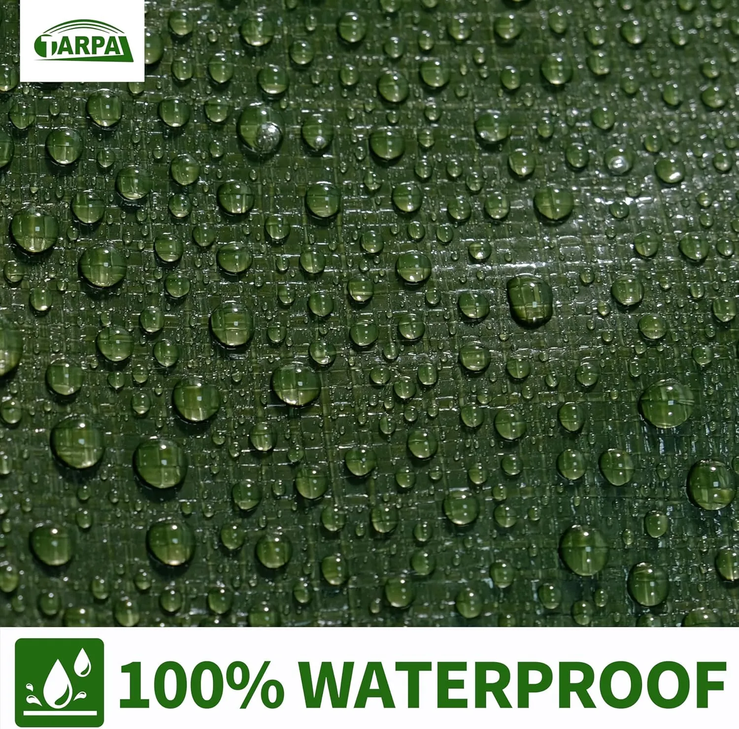 TARPAL Tarps 5x7 Feet Small Tarp 16mil Heavy Duty Tarp with Brass Grommets Every 17.7" Green Tarps UV Protection&Anti-Tear Cover for Firewood,Roof,Pool,Tarpaulin