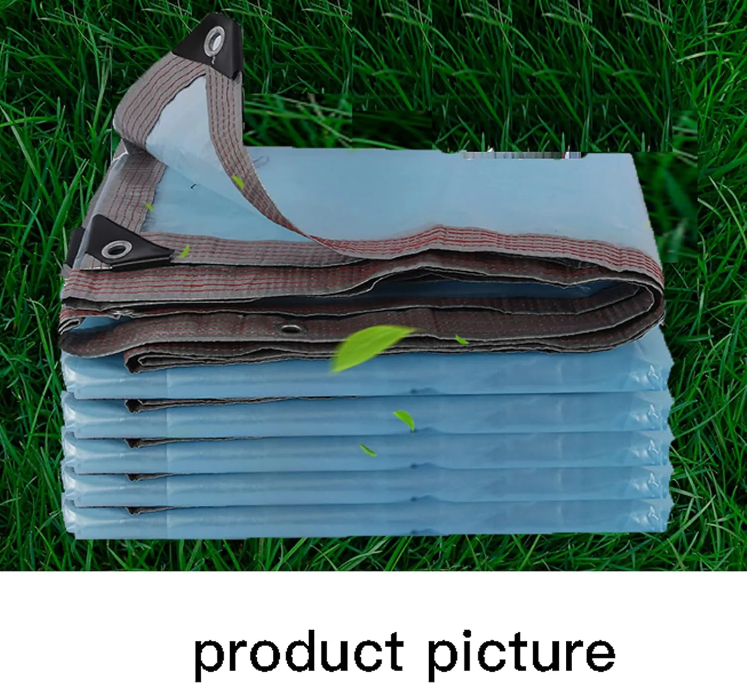 Tarpaulin Waterproof Heavy Duty Clear 7x20ft, Clear Poly Tarp, PVC Tarpaulin Duffel Bag, Durable, Heat Preservation, for Outdoor Shelter, Roof Cover, Garden Shade, Camping (2x6m)