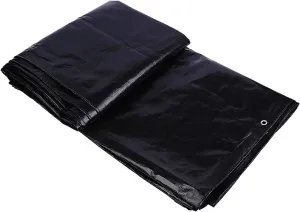 Tarps Heavy Duty Waterproof, Tarp Cover, UV-Resistant, Rip and Tear Proof Tarpaulin with Grommets and Reinforced Edges - for Roof, Patio, Camping, Boat, Pool, 10 * 10m/32 * 32ft