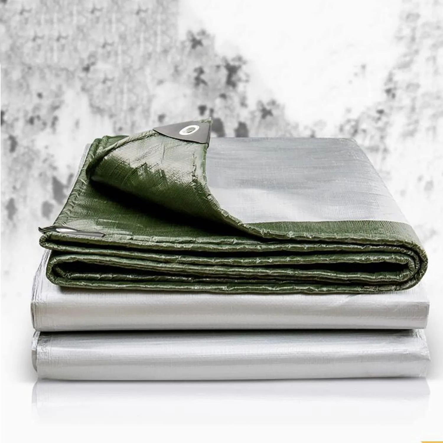Tarps Heavy Duty Waterproof, Waterproof Tarps for Outdoors with Grommets Reinforced Edges, UV-Resistant, Tarp Waterproof Camping Tarp,2 * 3/6 * 9ft